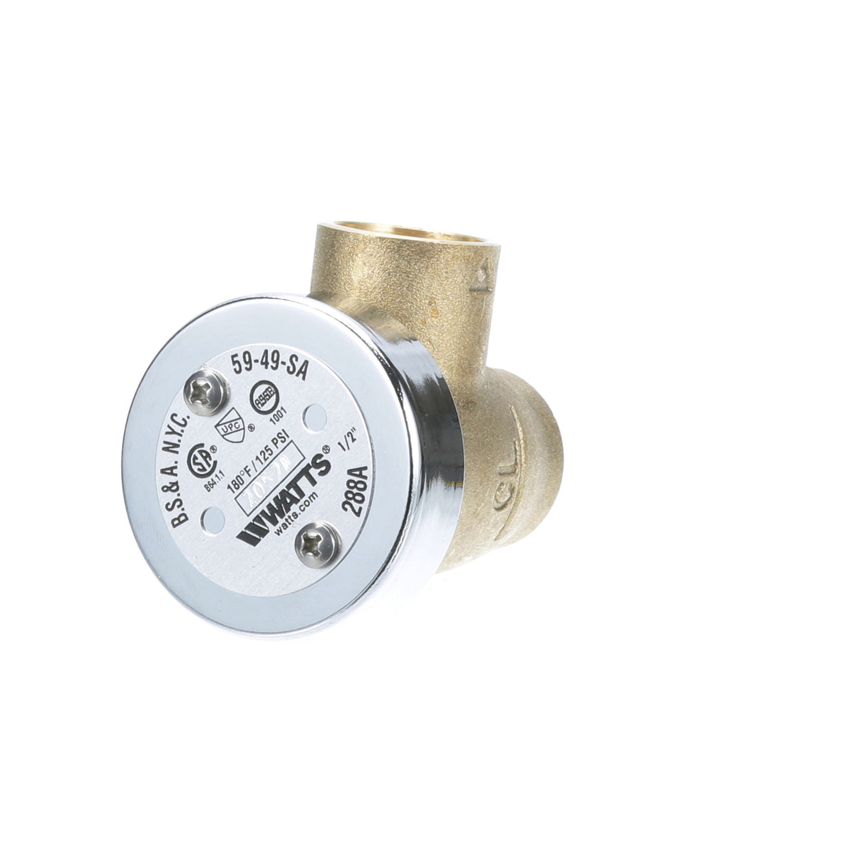 American Dish Service 10179176 Vacuum Breaker, 1/2"